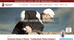 Desktop Screenshot of northeasternchimney.com